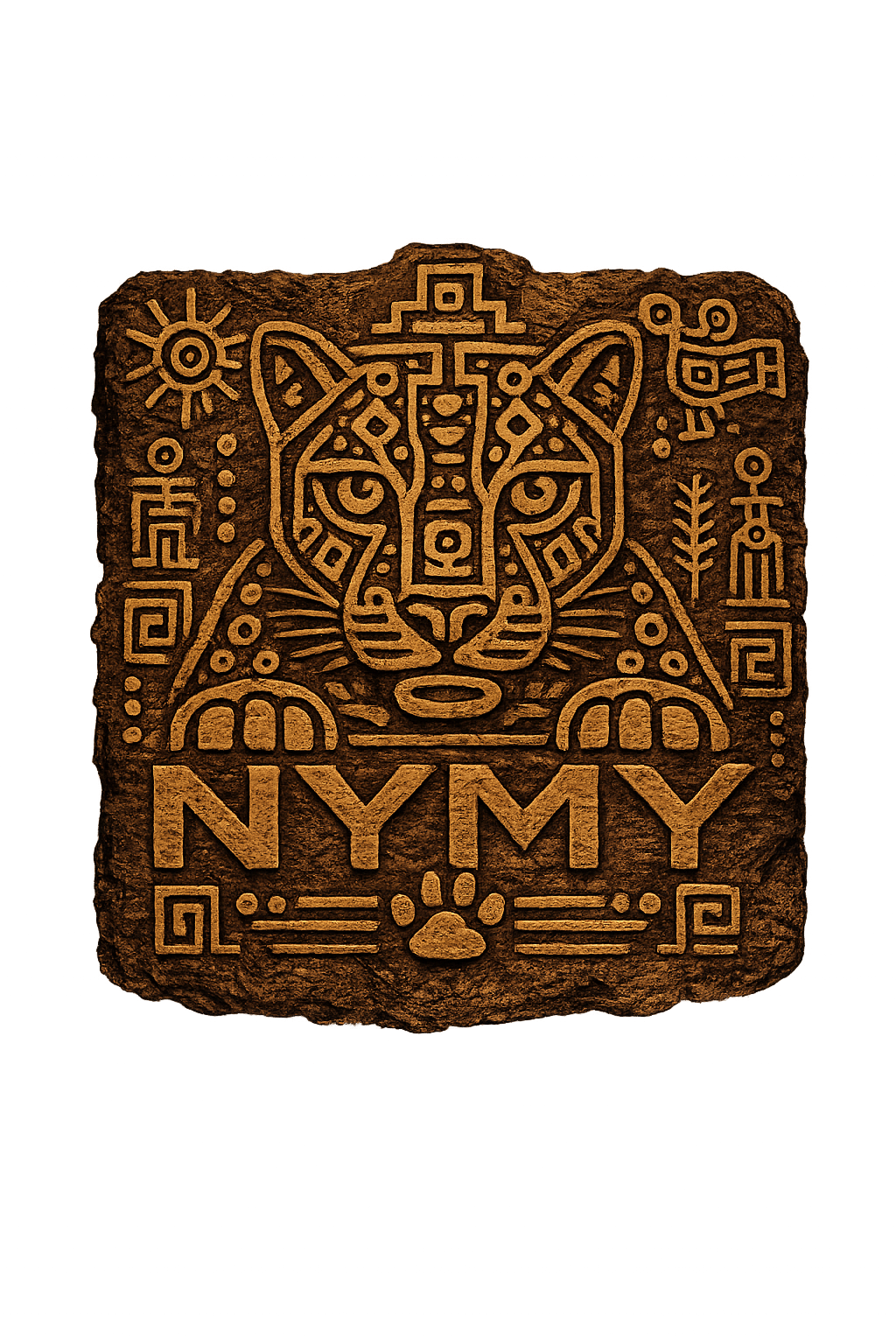 Logo de piedra de Nymy Originals